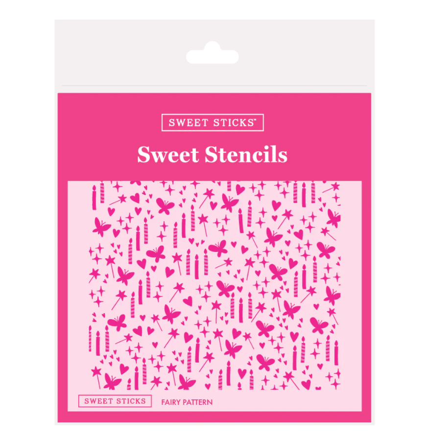 Fairy Pattern Sweet Stencils by Sweet Sticks
