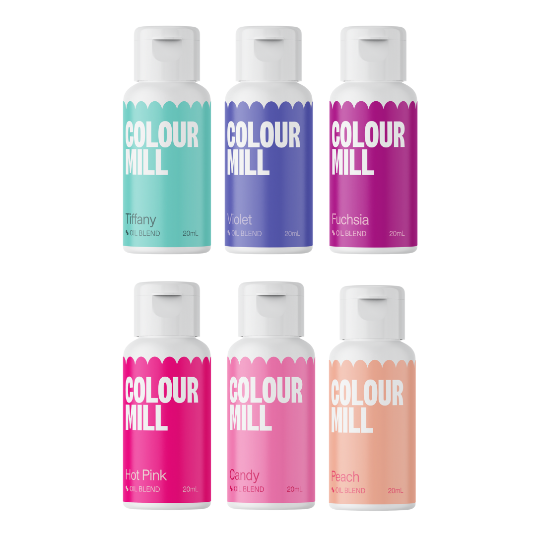 Colour Mill Oil Based Colouring - 20ml 6 Pack - Fairytale