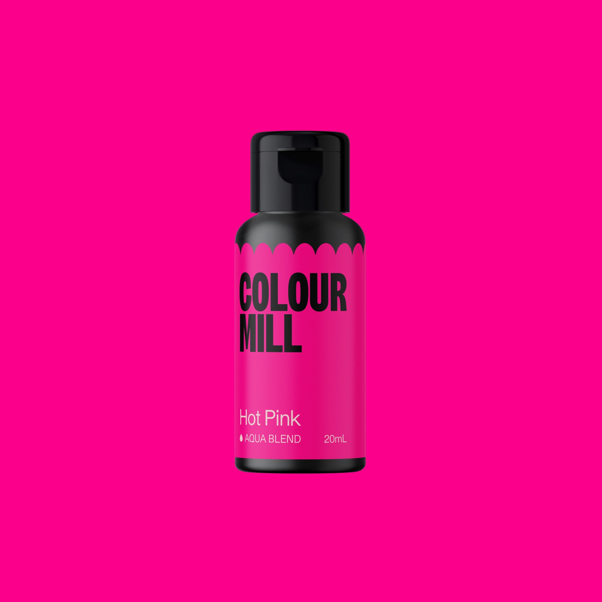 Colour Mill Aqua Blend Colouring 20ml - Hot Pink