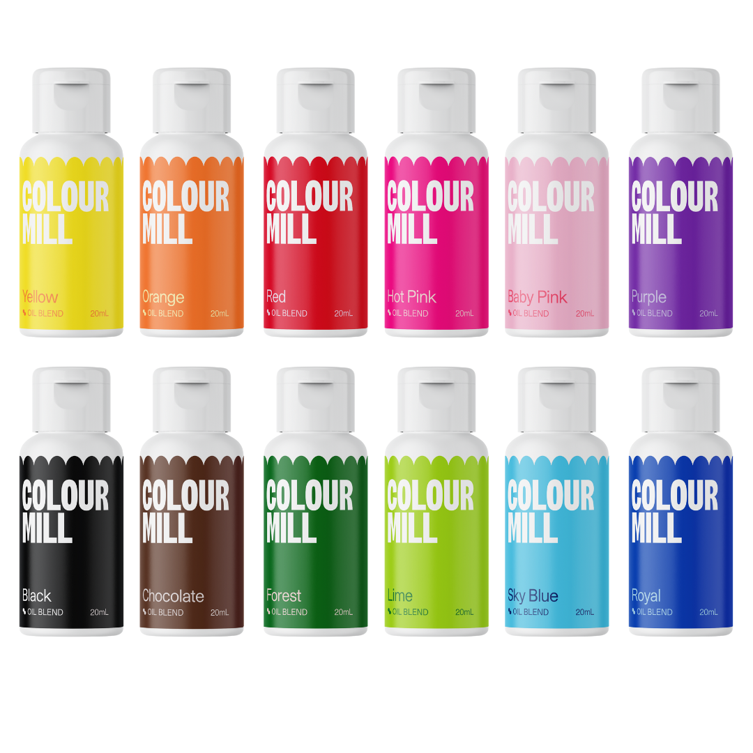 Colour Mill Oil Based Colouring - 20ml 12 Pack - Kickstarter