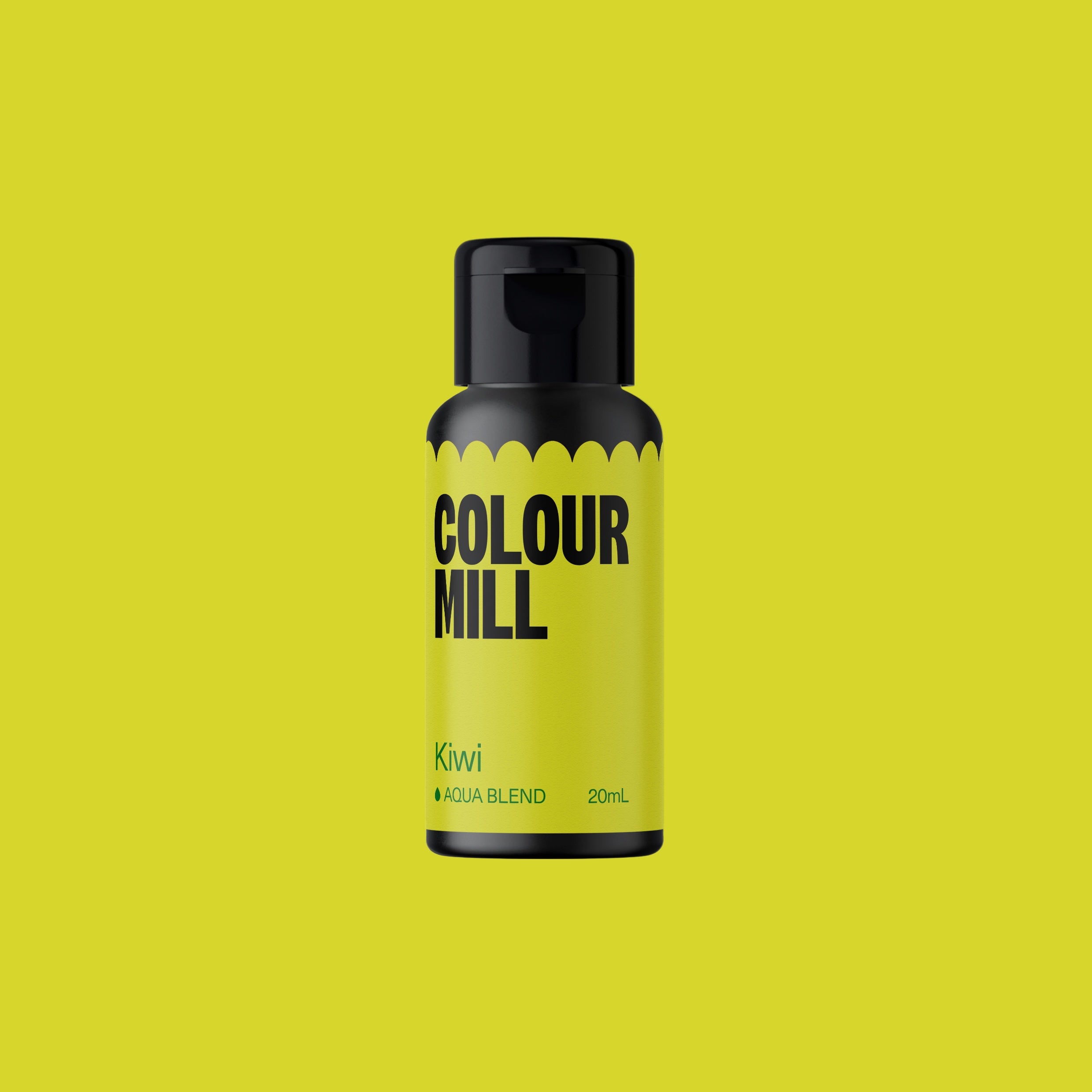 Colour Mill Aqua Blend Colouring 20ml - Kiwi