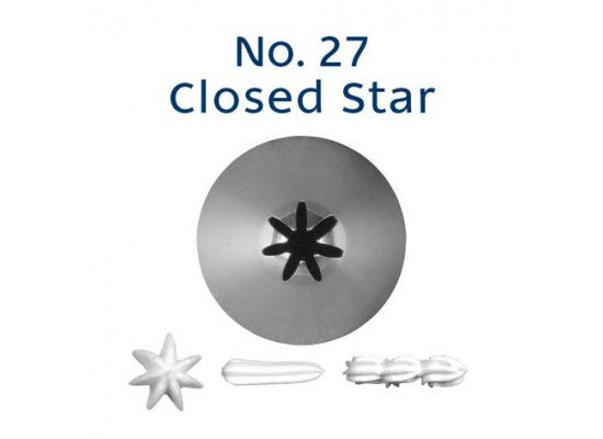 Loyal No. 27 Closed Star Piping Tip