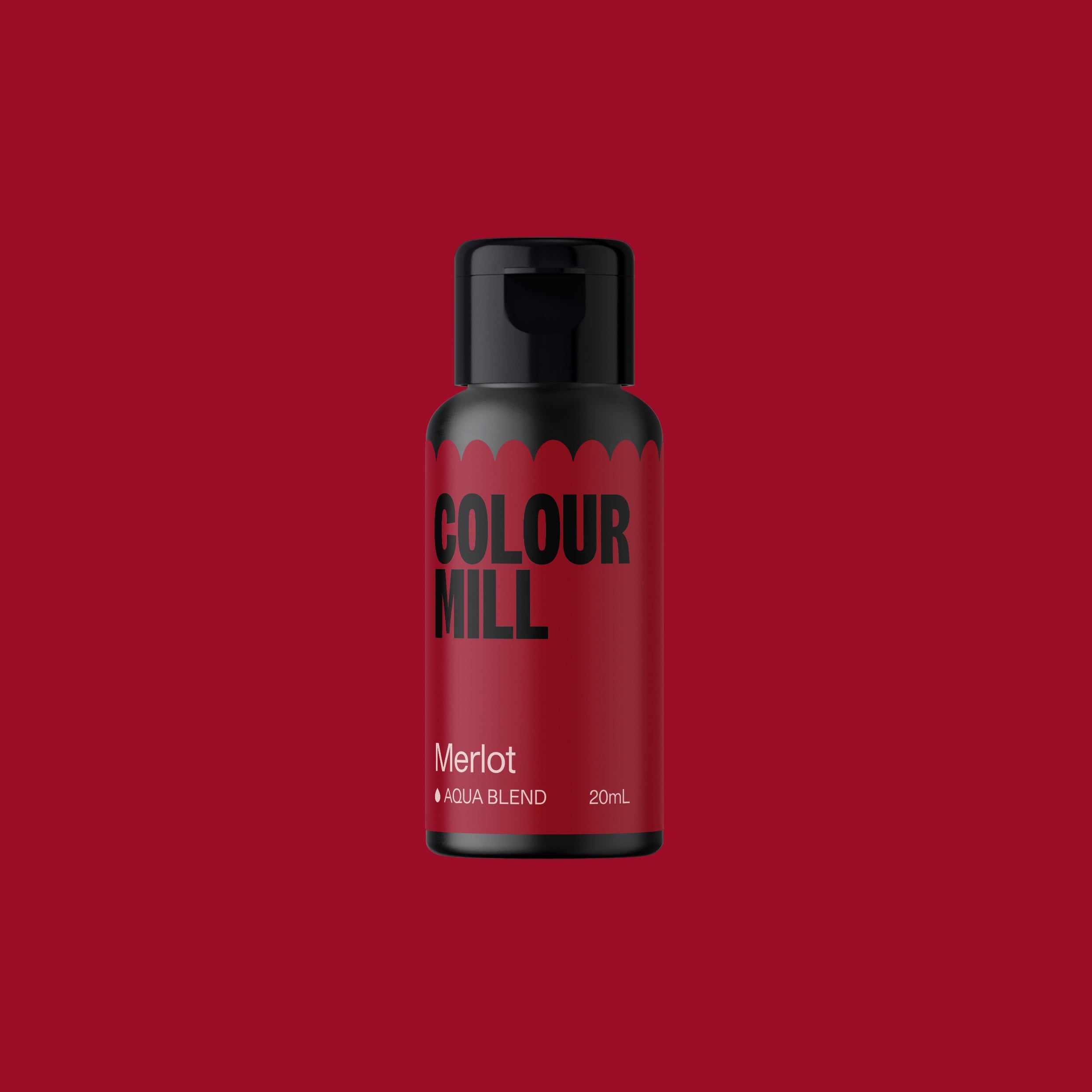 Colour Mill Aqua Blend Colouring 20ml - Merlot