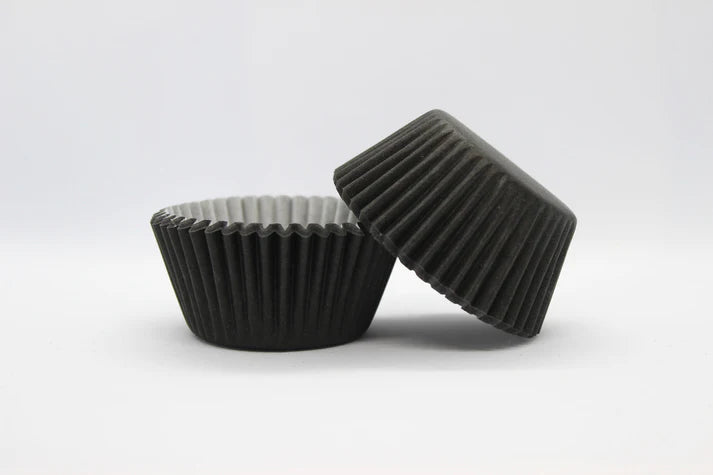 Cupcake Paper Cups 500 Pack - Medium 408 Black
