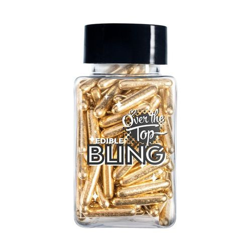 Over The Top Bling Metallic Rods Gold 70g