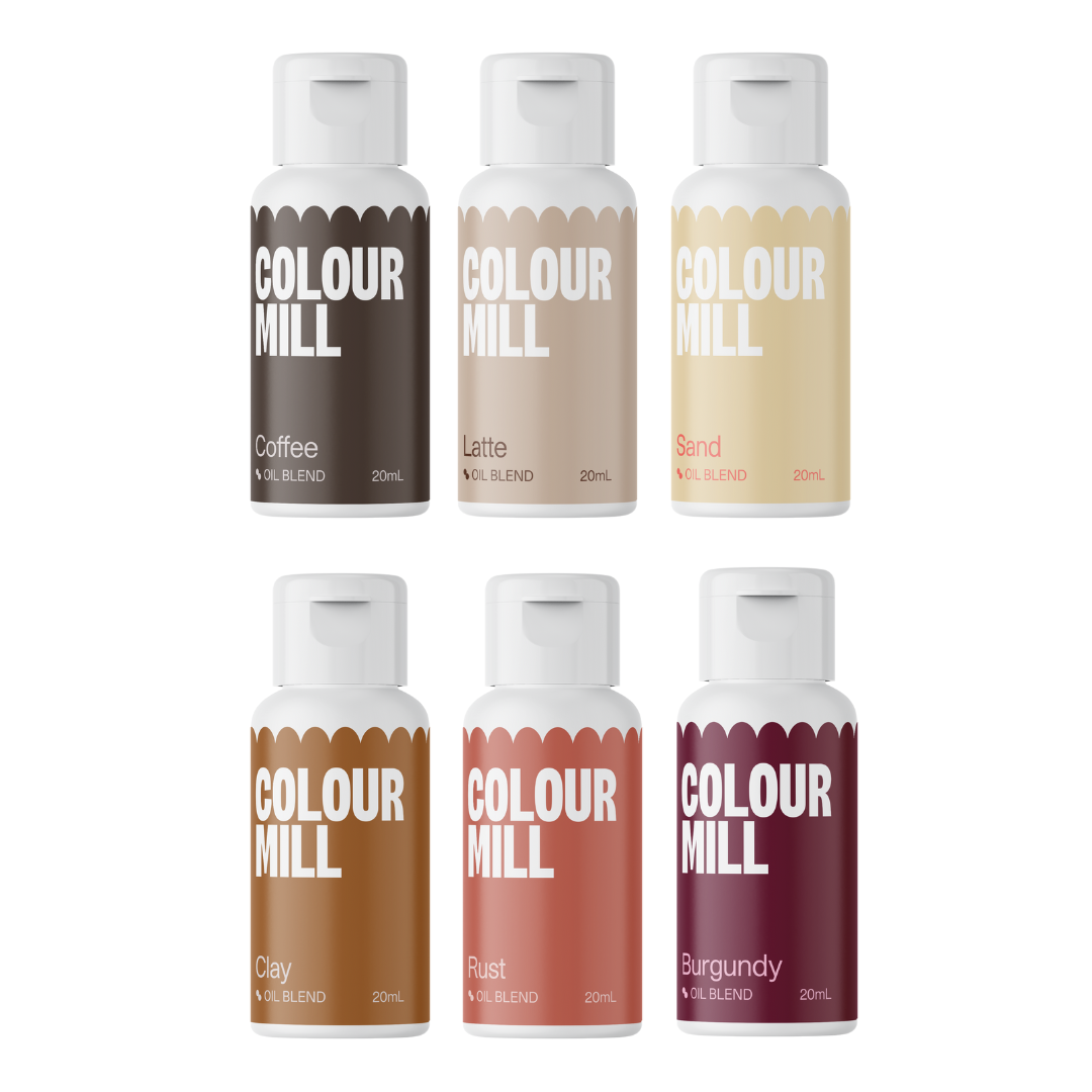 Colour Mill Oil Based Colouring - 20ml 6 Pack - Outback