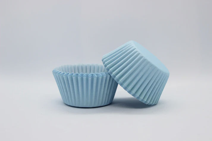 Cupcake Paper Cups 500 Pack - Large 550 Powder Blue