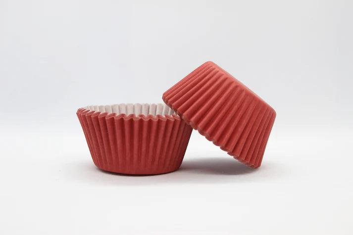 Cupcake Paper Cups 500 Pack - Small 398 Red