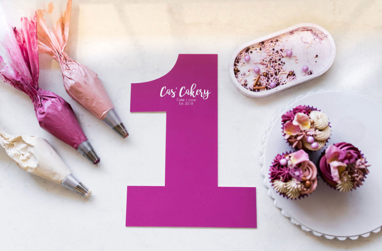 Cas Cakery Number Templates - Micro