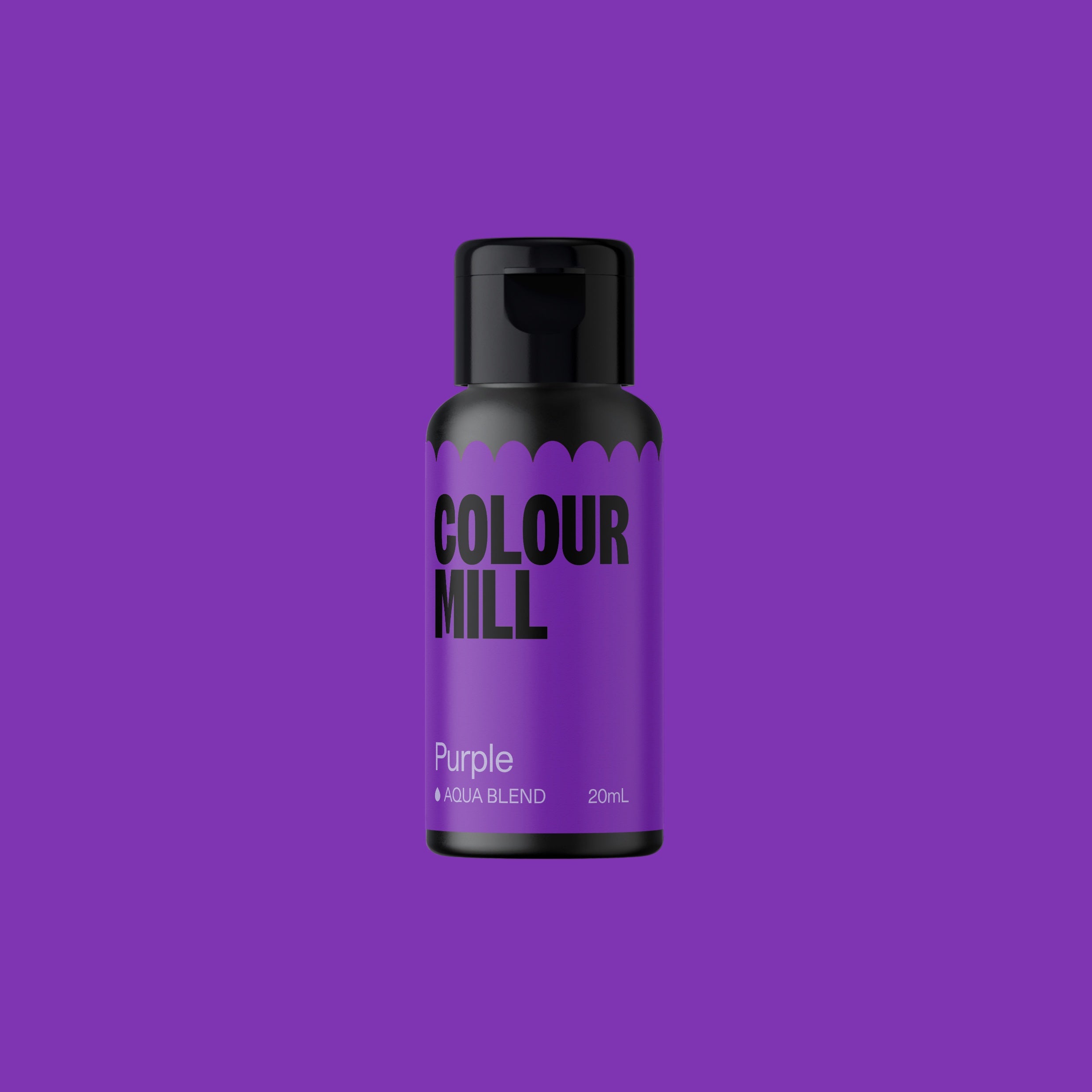 Colour Mill Aqua Blend Colouring 20ml - Purple