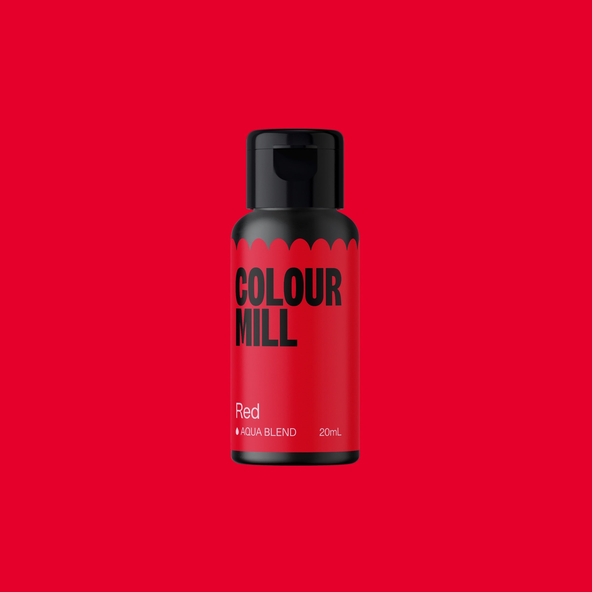 Colour Mill Aqua Blend Colouring 20ml - Red