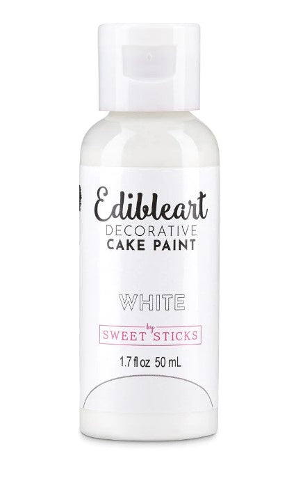 SALE B/B 01/23 Sweet Sticks Edible Art Decorative Paint 50ml - White