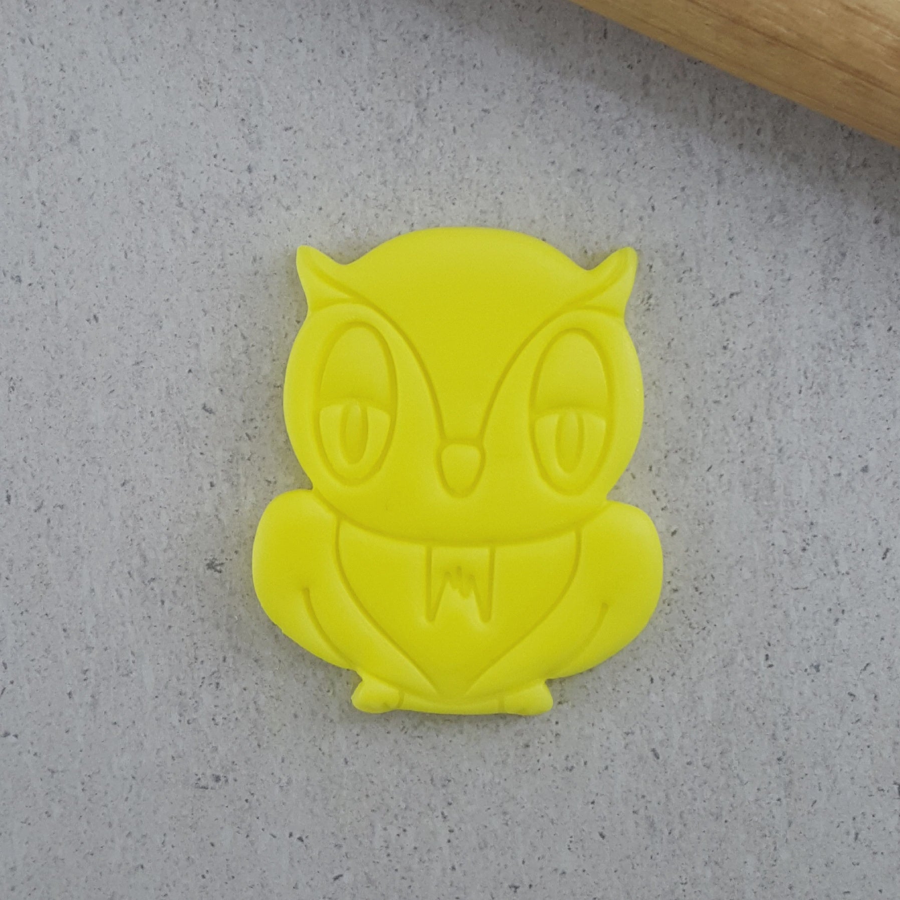 Custom Cookie Cutters Owl Cutter and Embosser Set