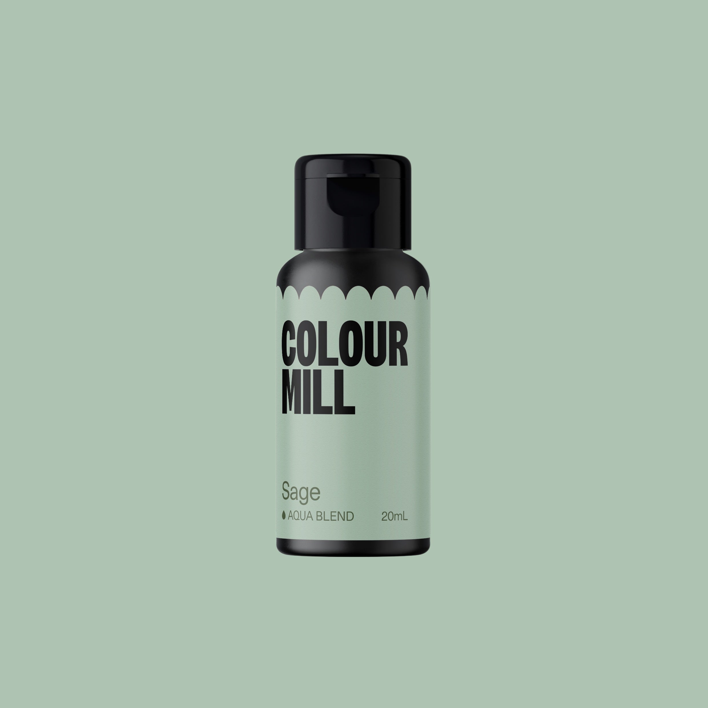 Colour Mill Aqua Blend Colouring 20ml - Sage
