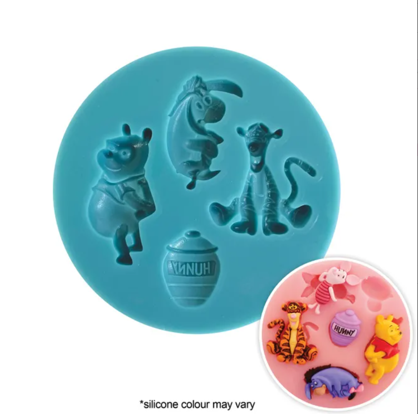 Winnie the Pooh, Tigger & Eeyore Silicone Mould