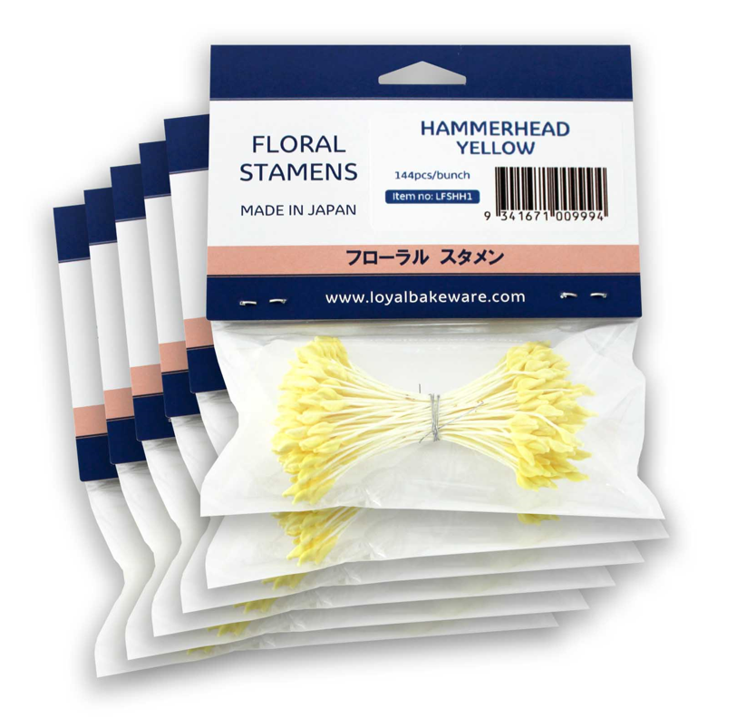Loyal Floral Stamens - Hammerhead Yellow