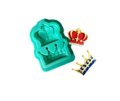 King and Queen Crown Silicone Mould