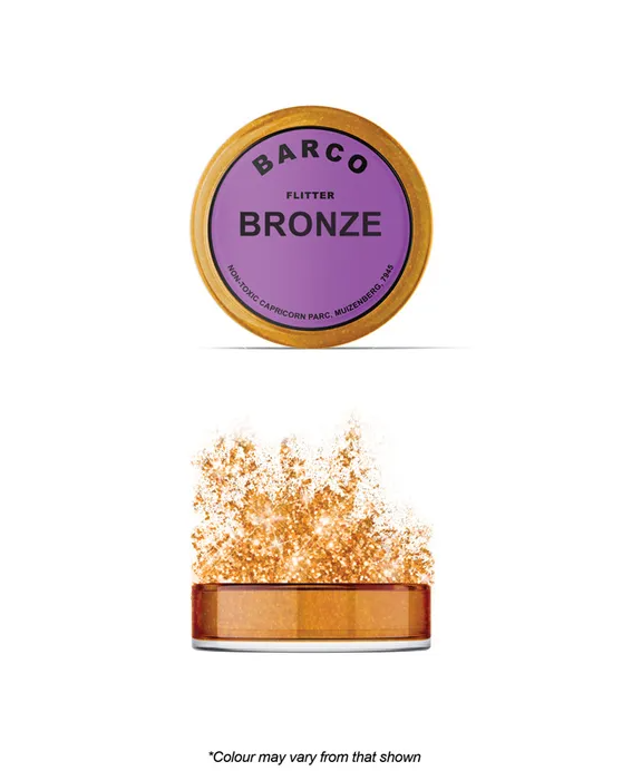Barco Flitter Glitter Bronze Non Toxic 10ml