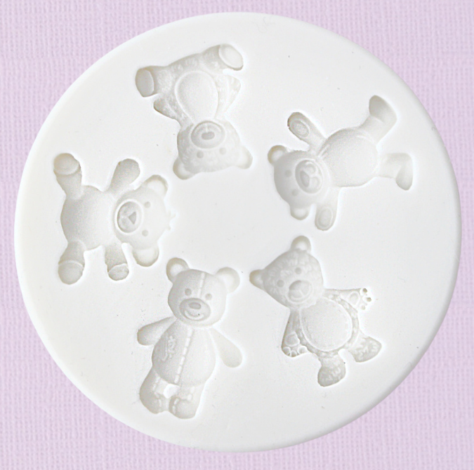 Caking it Up - Teddy Bears Silicone Mould