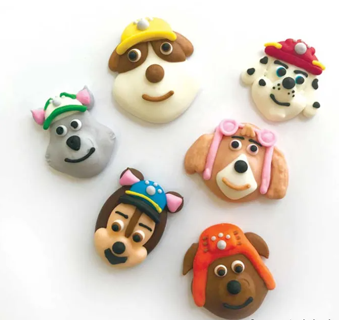 Edible Sugar - Paw Patrol pack of 6