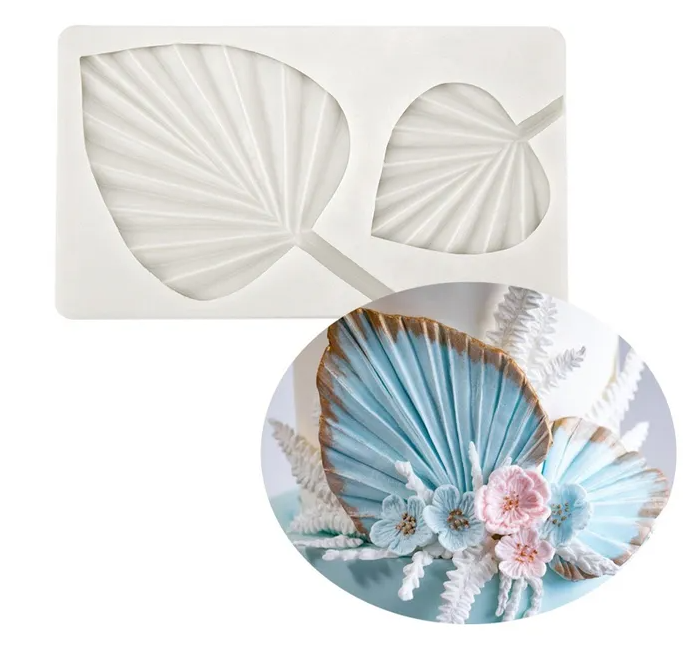 Large Palm Leaves Silicone Mould