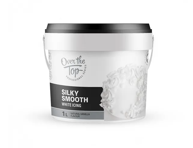 Over the Top Silky Smooth Icing White 1L (850g)