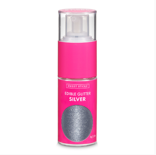 Sweet Sticks Glitter Pump 10g - Silver