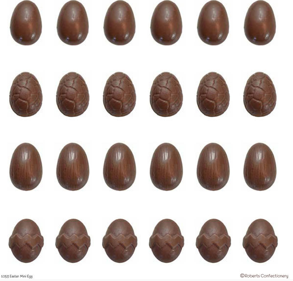 Easter Eggs 3cm Mini Chocolate Mould