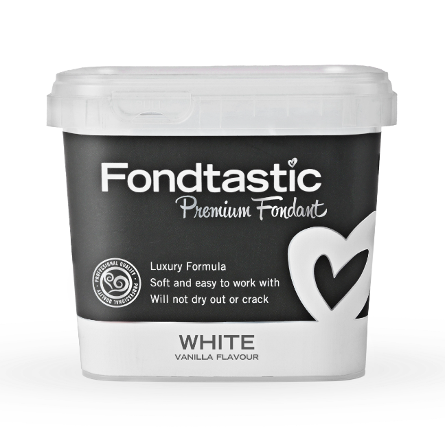 Fondtastic Premium Fondant - White 1kg