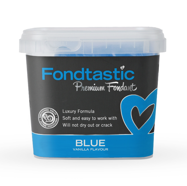 Fondtastic Premium Fondant - Blue 1kg