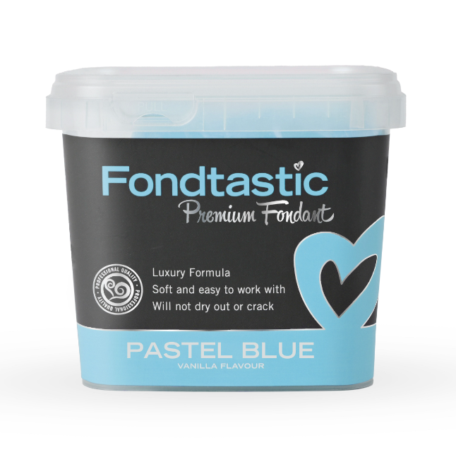 Fondtastic Premium Fondant - Pastel Blue 1kg