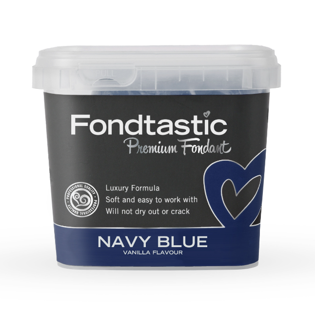 Fondtastic Premium Fondant - Navy 1kg