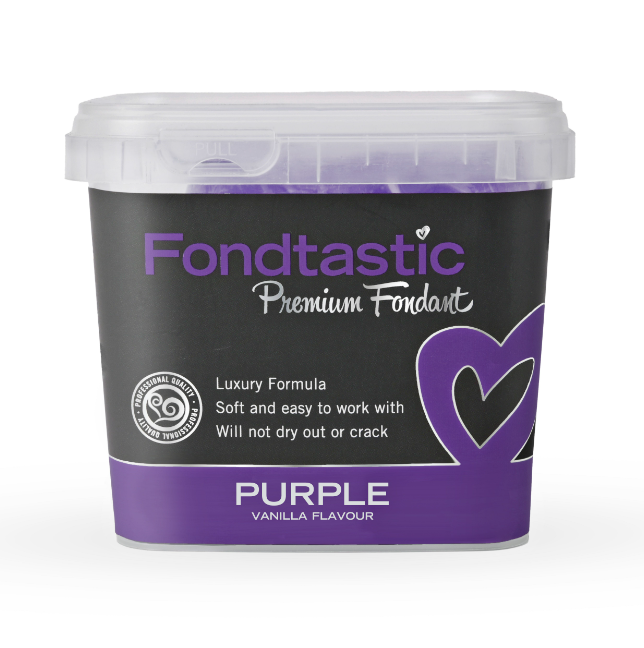 Fondtastic Premium Fondant - Purple 1kg