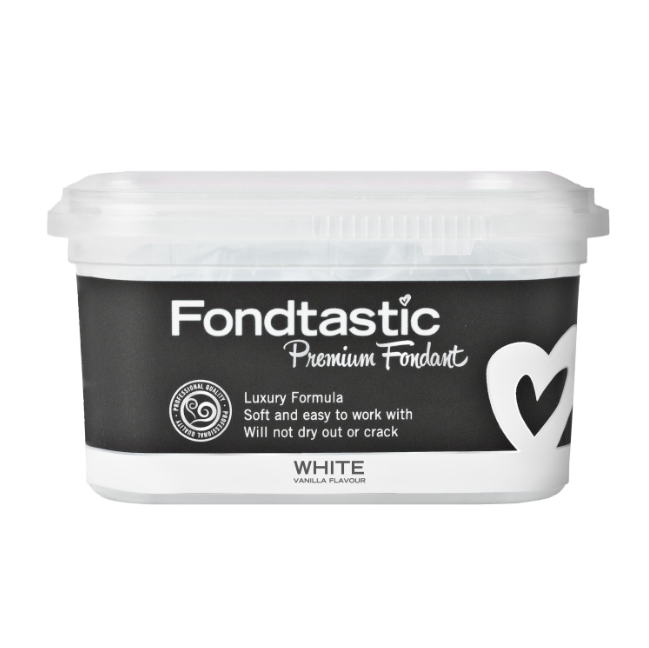 Fondtastic Premium Fondant - White 250g