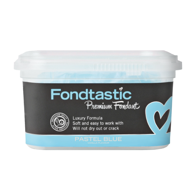 Fondtastic Premium Fondant - Pastel Blue 250g