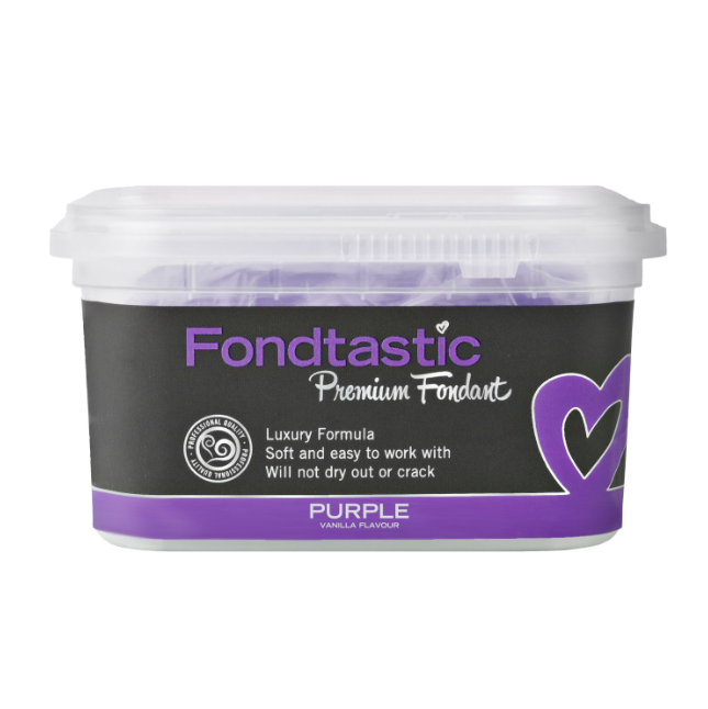 Fondtastic Premium Fondant - Purple 250g