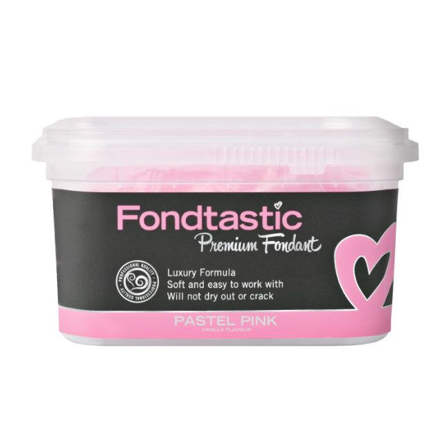 Fondtastic Premium Fondant - Pastel Pink 250g