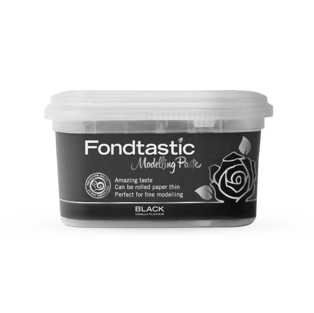 Fondtastic Modelling Paste - Black  250g