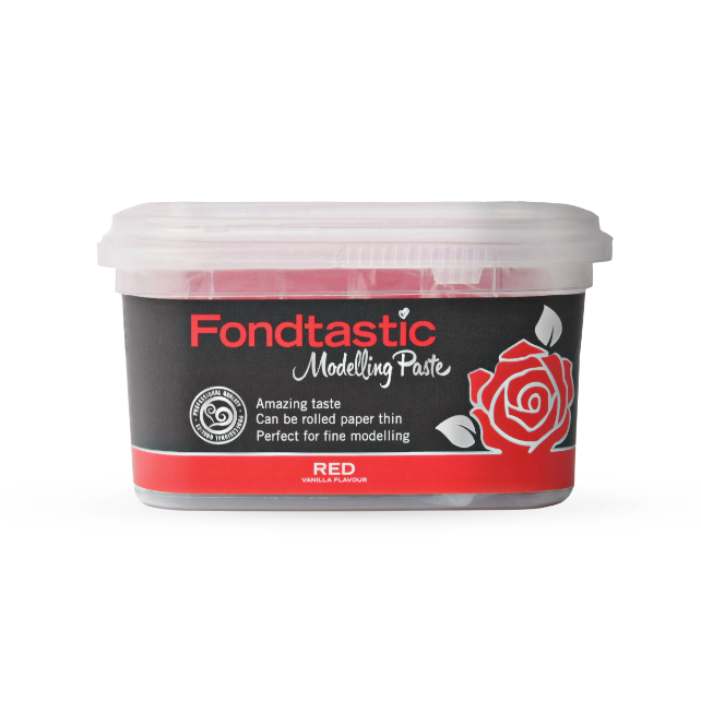 Fondtastic Modelling Paste - Red 250g