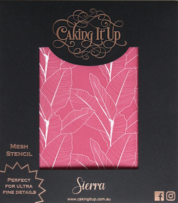 Caking It Up Mesh Stencil – Sierra