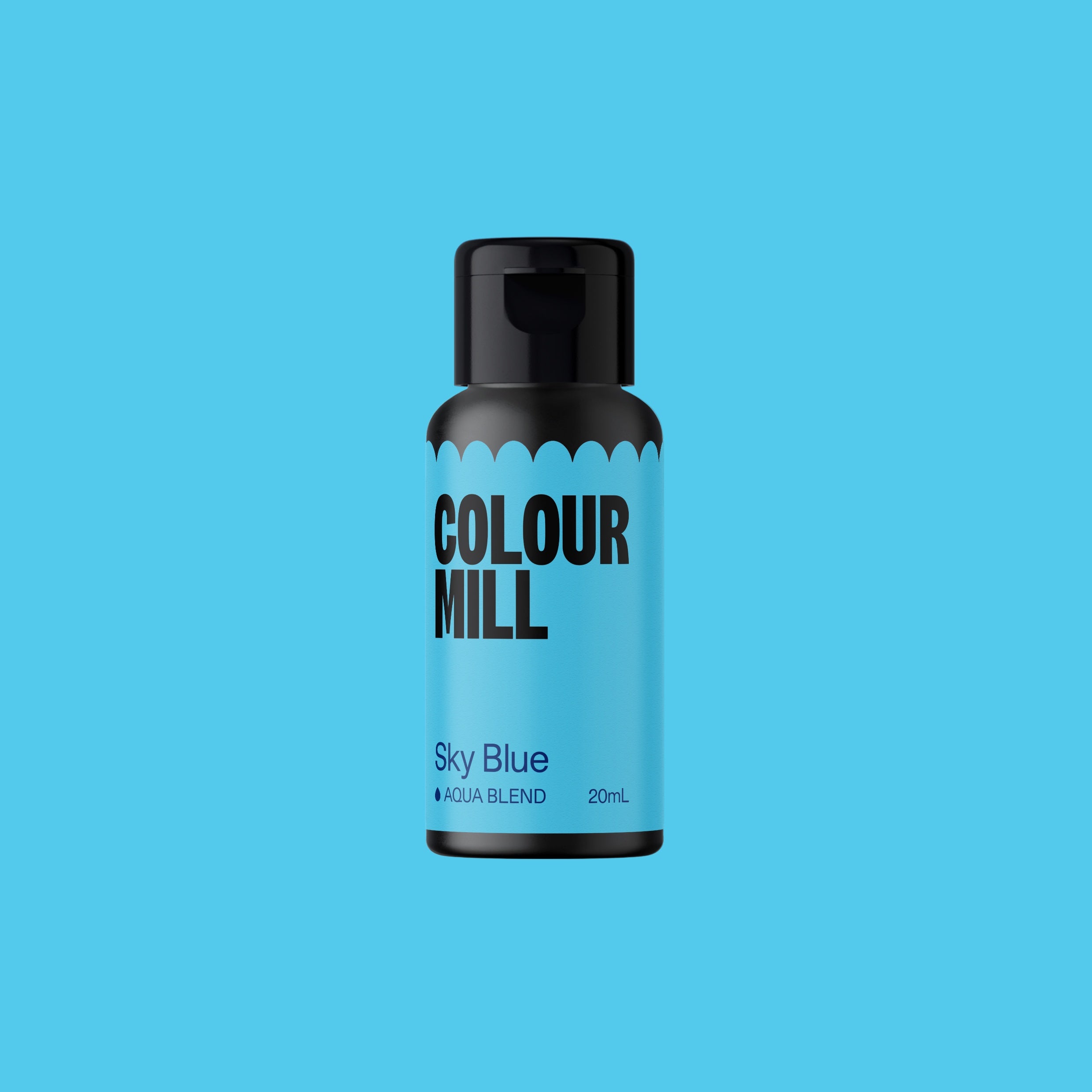 Colour Mill Aqua Blend Colouring 20ml - Sky Blue