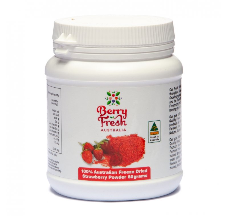 Berry Fresh Strawberry Powder — Cake Tinz n' Thingz
