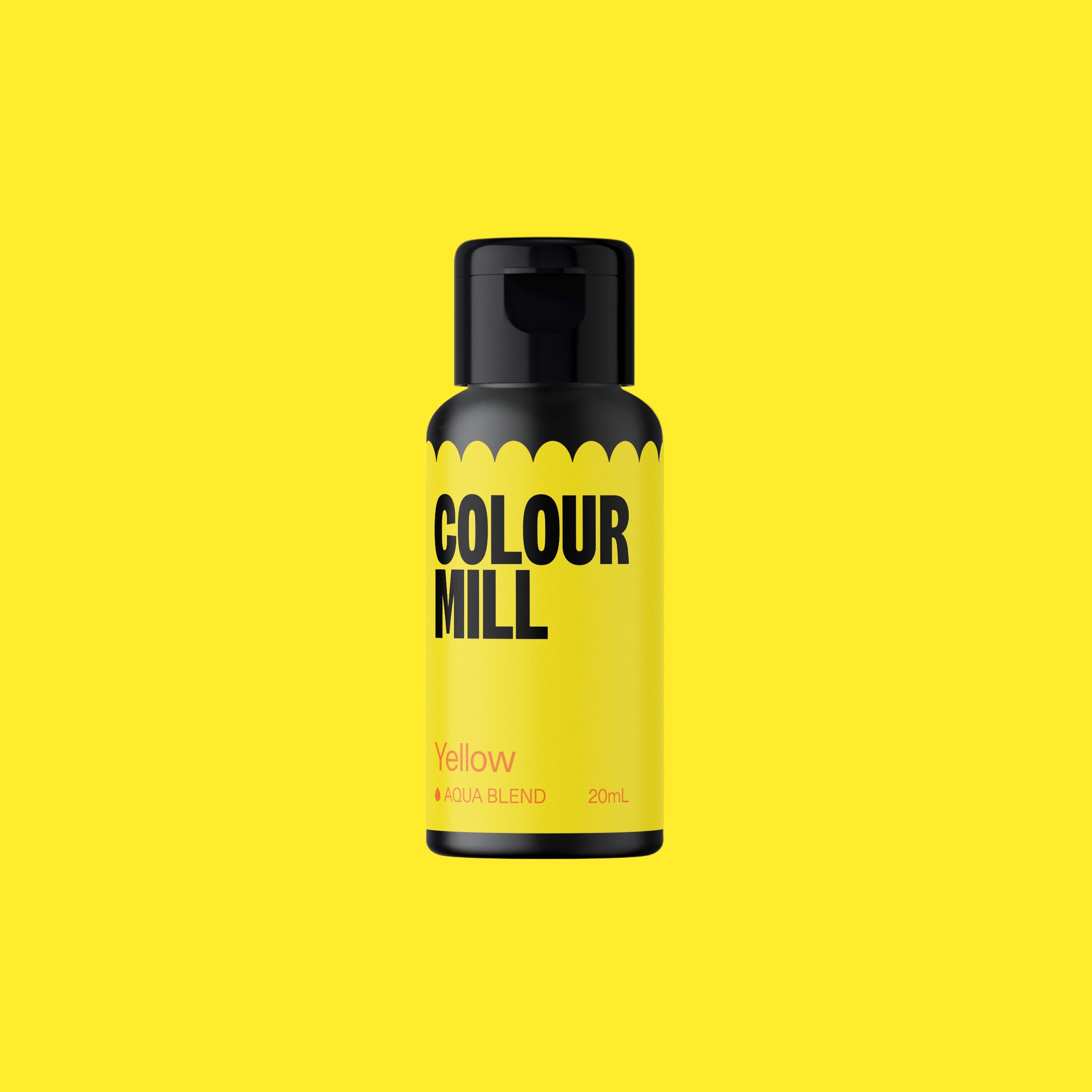 Colour Mill Aqua Blend Colouring 20ml - Yellow