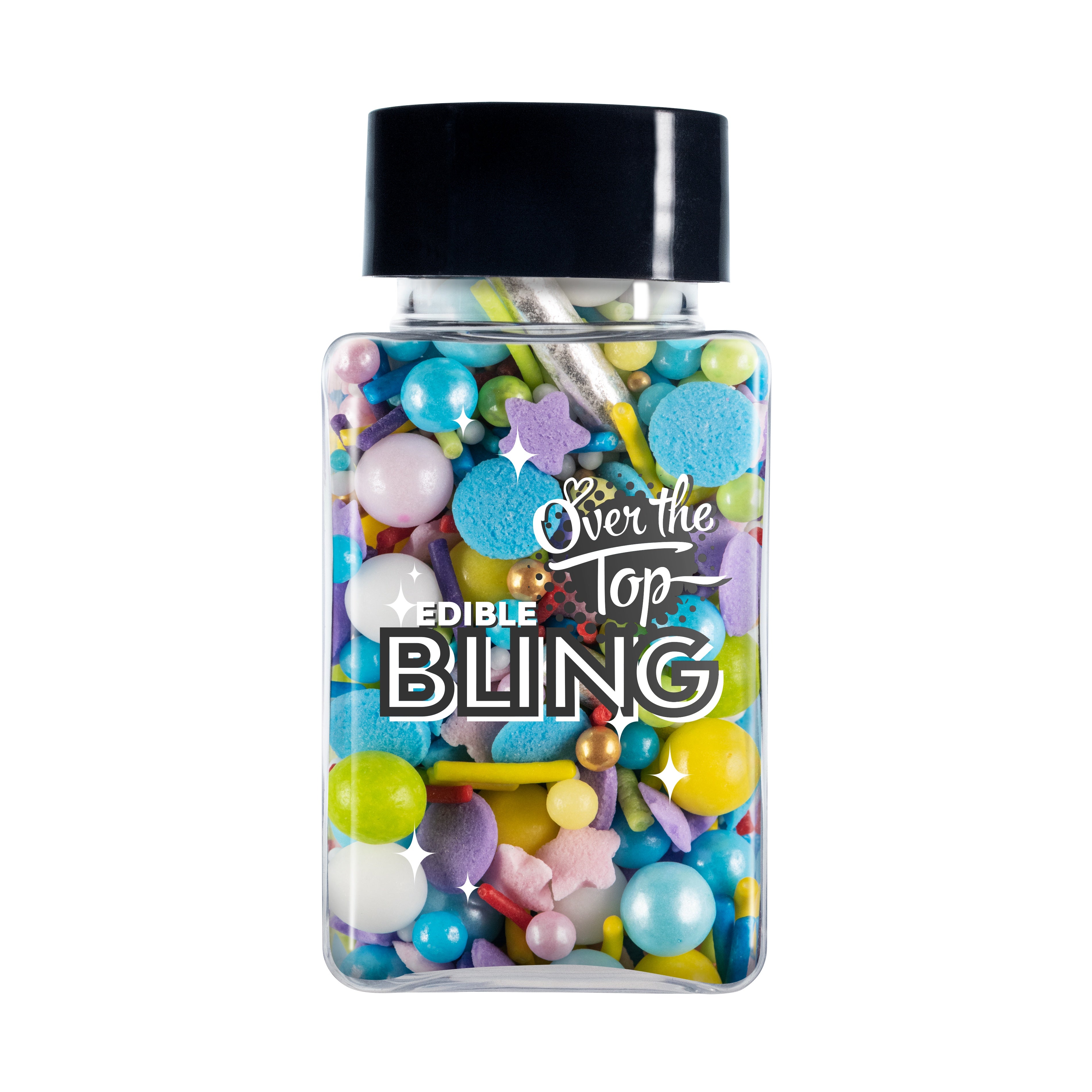 Over The Top Edible Bling Sprinkles - Party Mix 60g