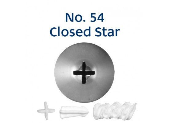 Loyal No. 54 Closed Star Med Piping Tube S/S