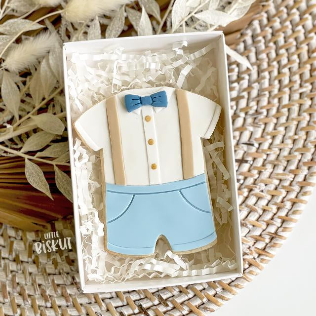 Baby Boy Outfit Cutter and Embosser (Little Biskut)