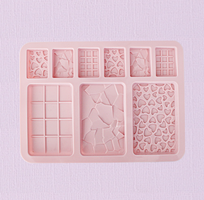 Caking it Up - Chocolate Bars Assorted 3 Silicone Mould