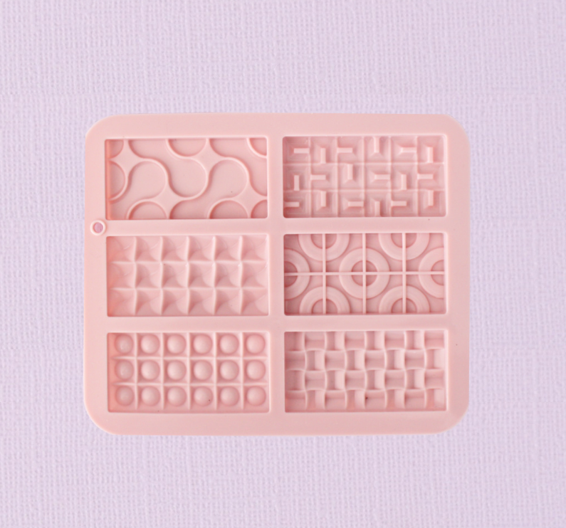 Caking it Up - Chocolate Bars Small Assorted 2 Silicone Mould