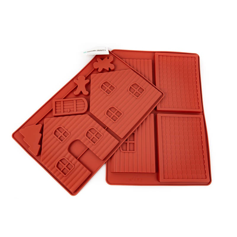 Gingerbread House Silicone Mould - Large