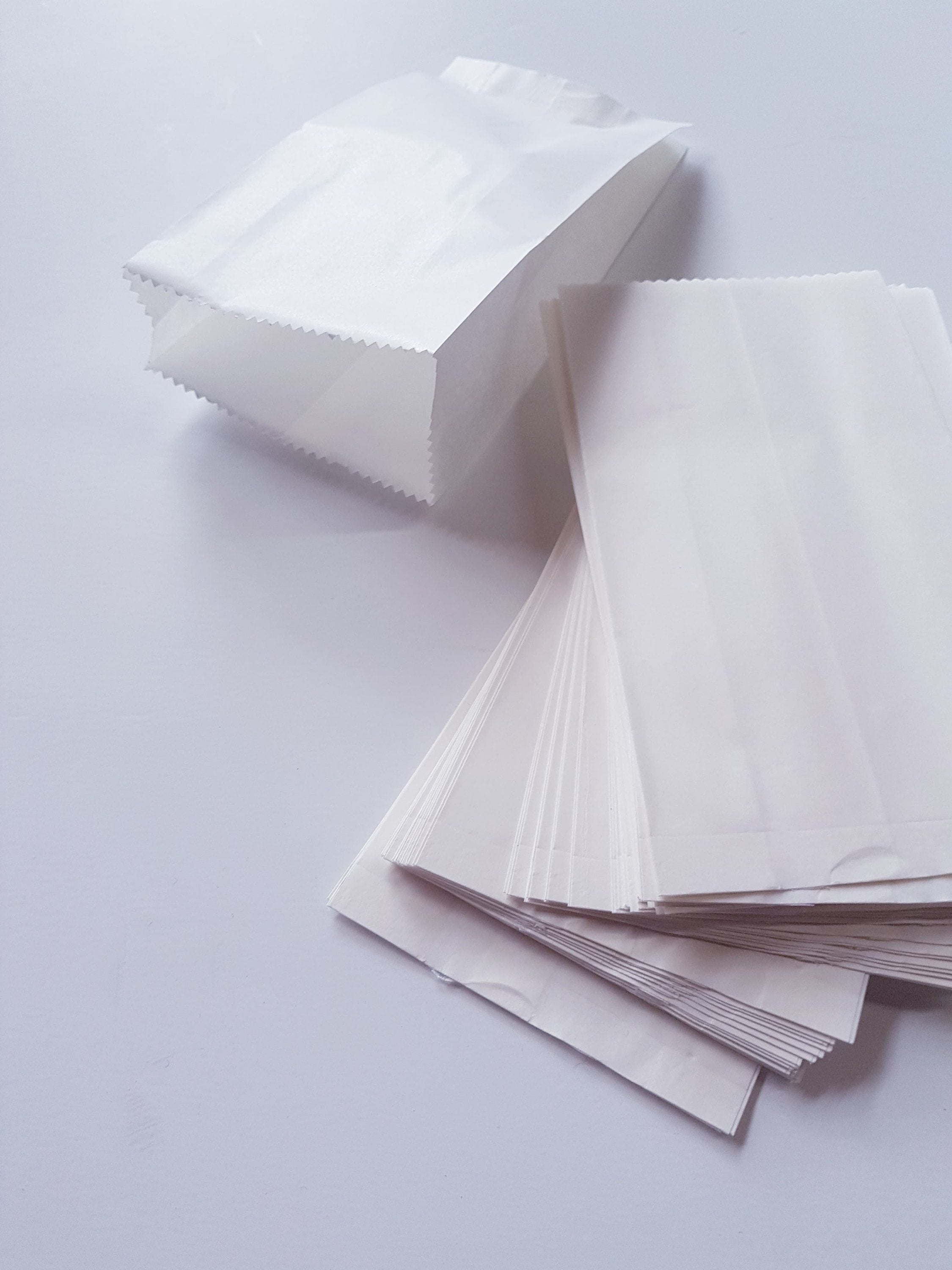 Cake Bags - Plain White 50 pack